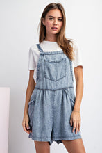 Load image into Gallery viewer, Acid Wash Romper