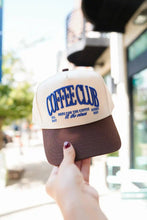 Load image into Gallery viewer, Coffee Club - Brown Vintage Trucker Hat
