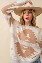 Load image into Gallery viewer, Aztec Print Sweater