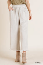 Load image into Gallery viewer, Linen Wide Leg Pant