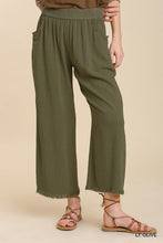 Load image into Gallery viewer, Linen Wide Leg Pant