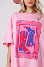 Load image into Gallery viewer, Pink Boots T
