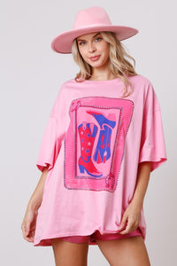 Pink Boots T