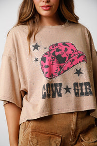 Cowgirl Crop T