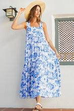 Load image into Gallery viewer, French Blue Midi Dress