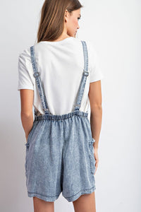 Acid Wash Romper