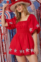 Load image into Gallery viewer, Americana Romper
