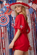 Load image into Gallery viewer, Americana Romper