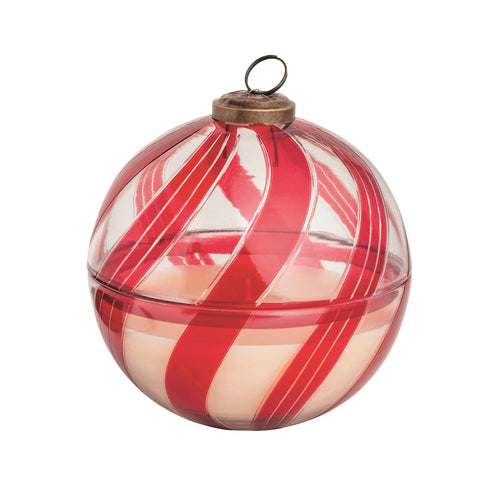 Candy Cane Candle