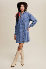 Load image into Gallery viewer, Denim Heart Dress