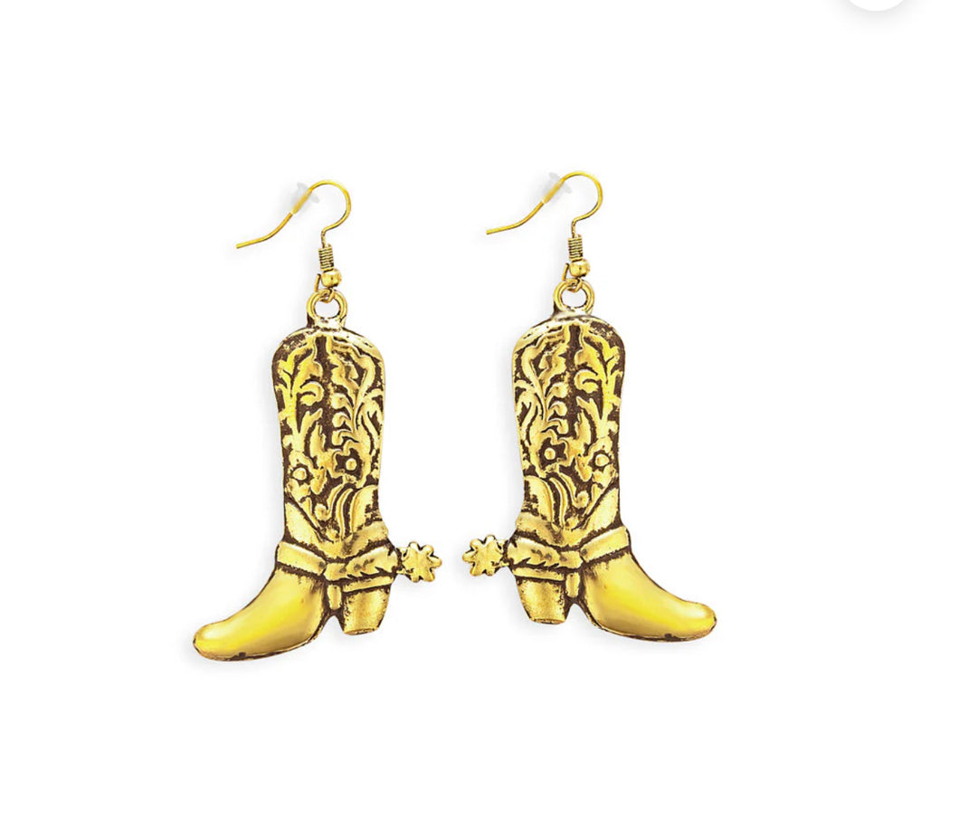 Golden Spur Earrings