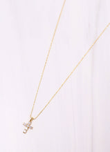 Load image into Gallery viewer, CH Kitty Cross Necklace GOLD