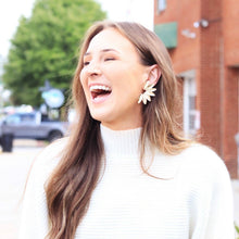 Load image into Gallery viewer, Gold Wing Earrings | Gold Accordion Wing