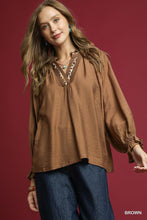 Load image into Gallery viewer, Trimmed Up Blouse