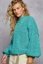 Load image into Gallery viewer, Teal Me Sweater