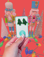 Load image into Gallery viewer, Beaded Tree Studs