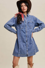 Load image into Gallery viewer, Denim Heart Dress