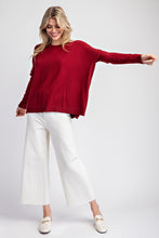Load image into Gallery viewer, Merlot Sweater