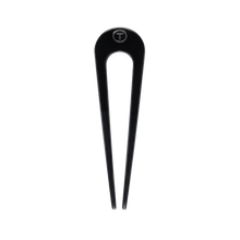 Load image into Gallery viewer, Teleties French Hair Pin Jet Black