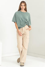 Load image into Gallery viewer, Gray Green T