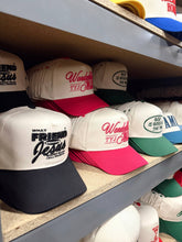 Load image into Gallery viewer, Make Heaven Crowded - Denim Vintage Trucker Hat