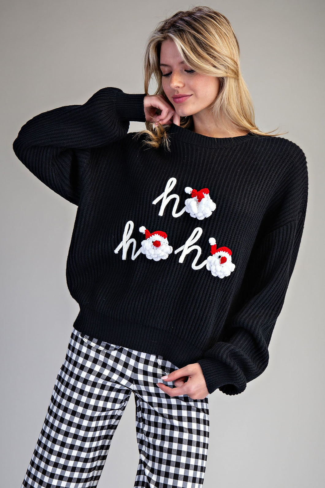 Crochet Santa Sweater