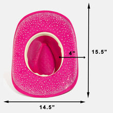 Load image into Gallery viewer, Western Studded Pattern Cowboy Hat