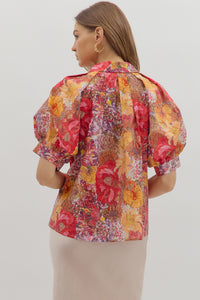 Floral Me Top