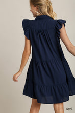 Load image into Gallery viewer, Navy Girl Dress