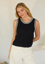 Load image into Gallery viewer, Stripe Crochet Top