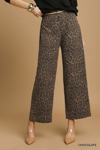 Animal Print Pants