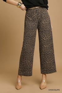 Animal Print Pants