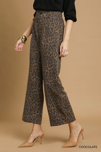 Animal Print Pants