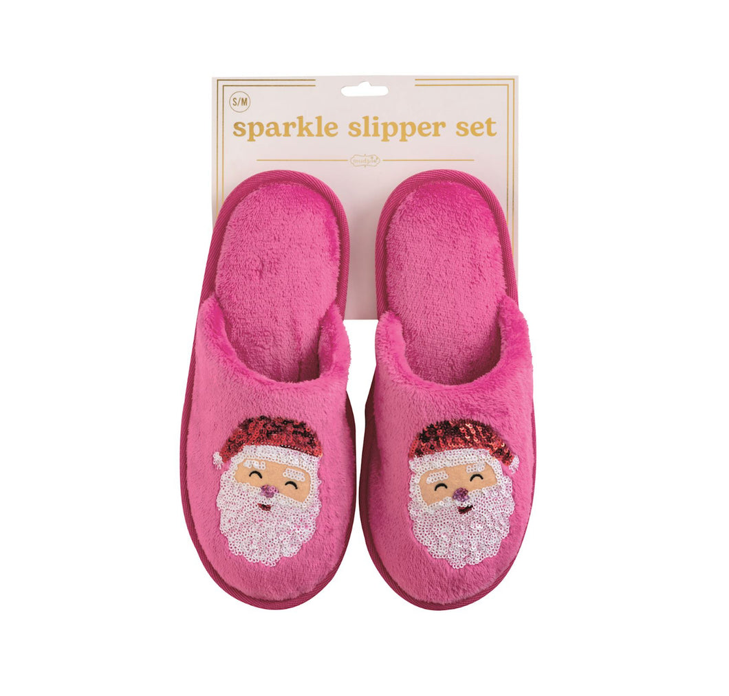 Santa Sparkle Slippers
