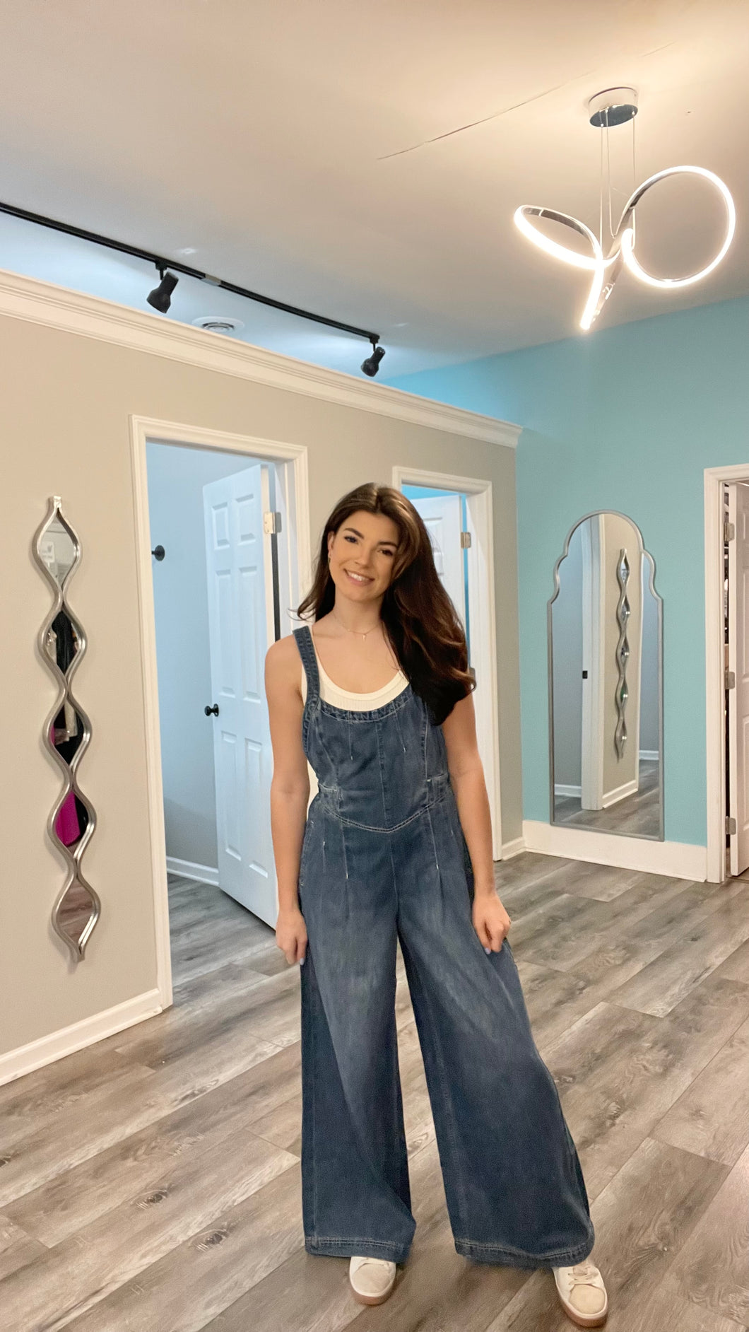 Dark Denim Jumpsuit