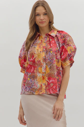 Floral Me Top