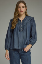 Load image into Gallery viewer, Dream Denim Top