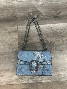 Blue Snake Fashion Bag