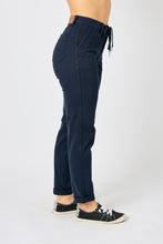 Load image into Gallery viewer, Judy Blue Navy Joggers