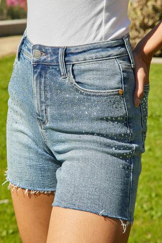 Judy Blue Embellished Shorts