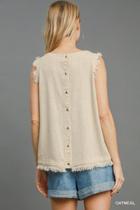 Linen Blend Top