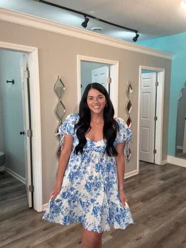 Caitlin's Floral Dress