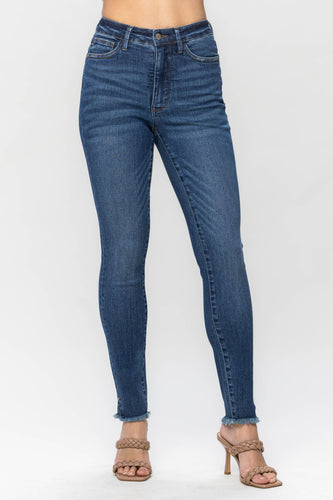 Judy Blue Tummy Control Side Slit