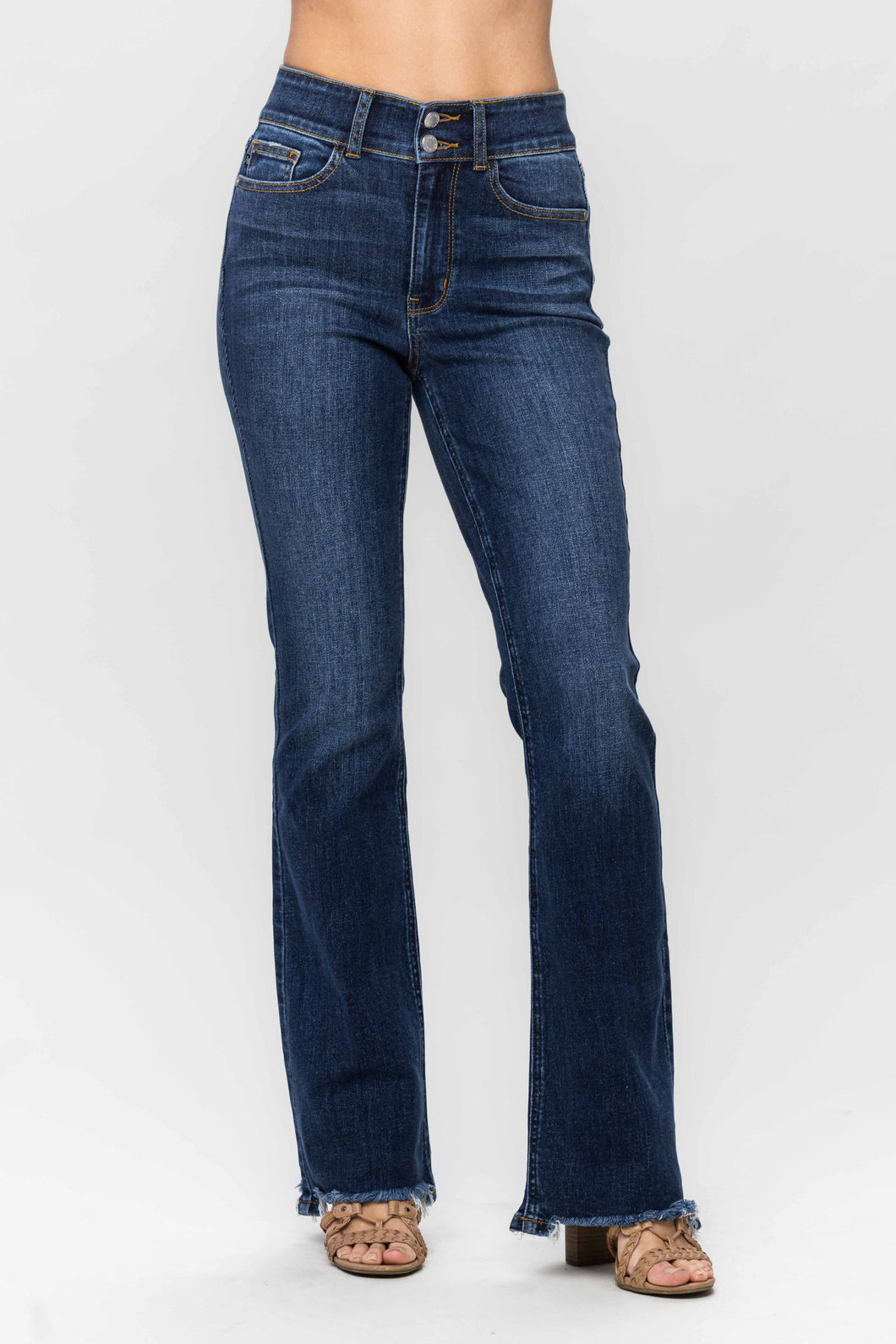 Judy Blue Frayed Hem Bootcut