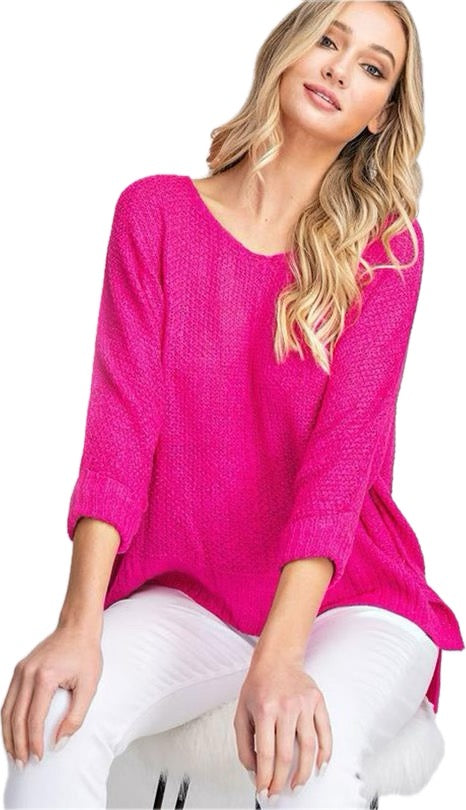 Pretty In Pink Sweater