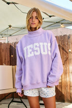 Load image into Gallery viewer, Lavender Jesus Sweatshirt