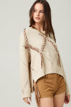 Load image into Gallery viewer, Braided Sweater