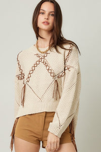 Braided Sweater