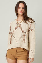 Load image into Gallery viewer, Braided Sweater