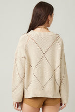 Load image into Gallery viewer, Braided Sweater